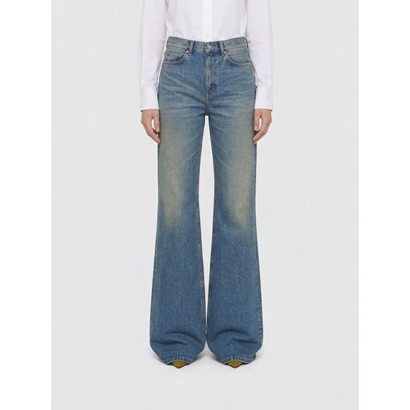 SAINT LAURENT Denim - Saint Laurent Jeans Woman Sky